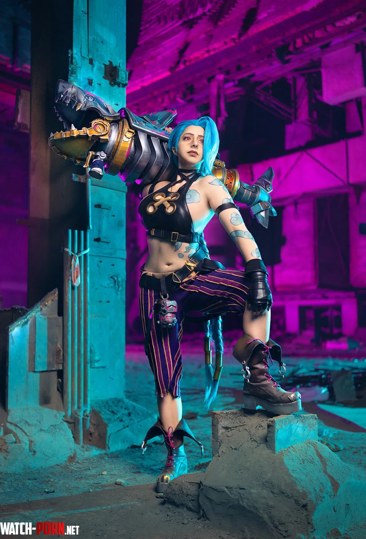 Jinx Arcane  League of Legends by Mikomi Hokina  by gabanviii