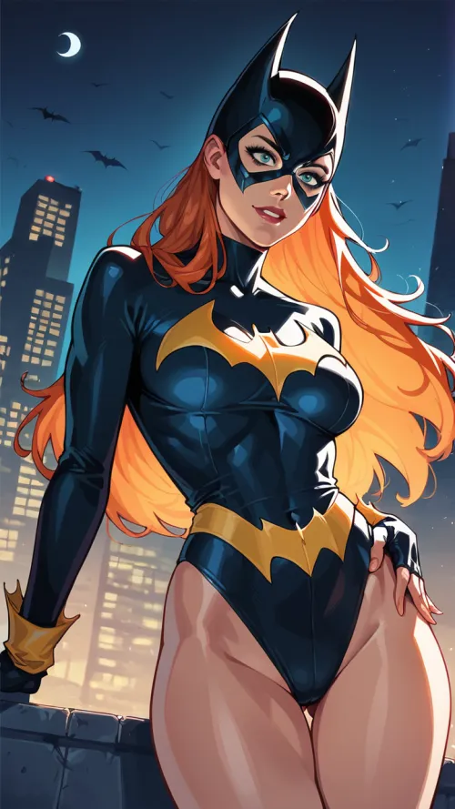 Thumbnail Alb4Art Presents AI Batgirl in the World of Superhero Porn