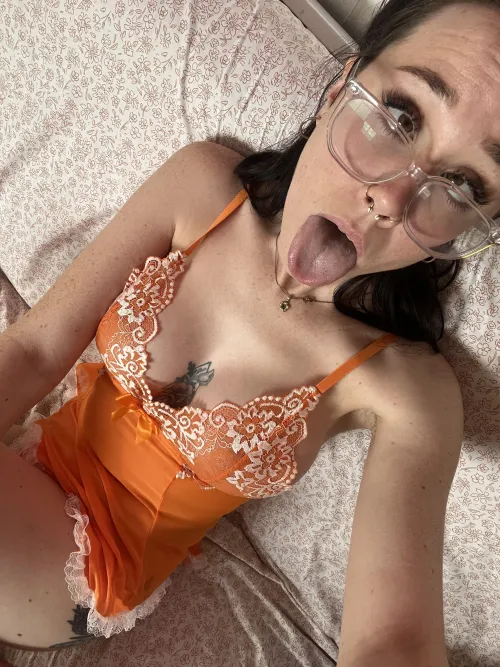 Thumbnail Sensual Surprise: Lingerie for Your Delight by Fae_Kinks | RealAhegao