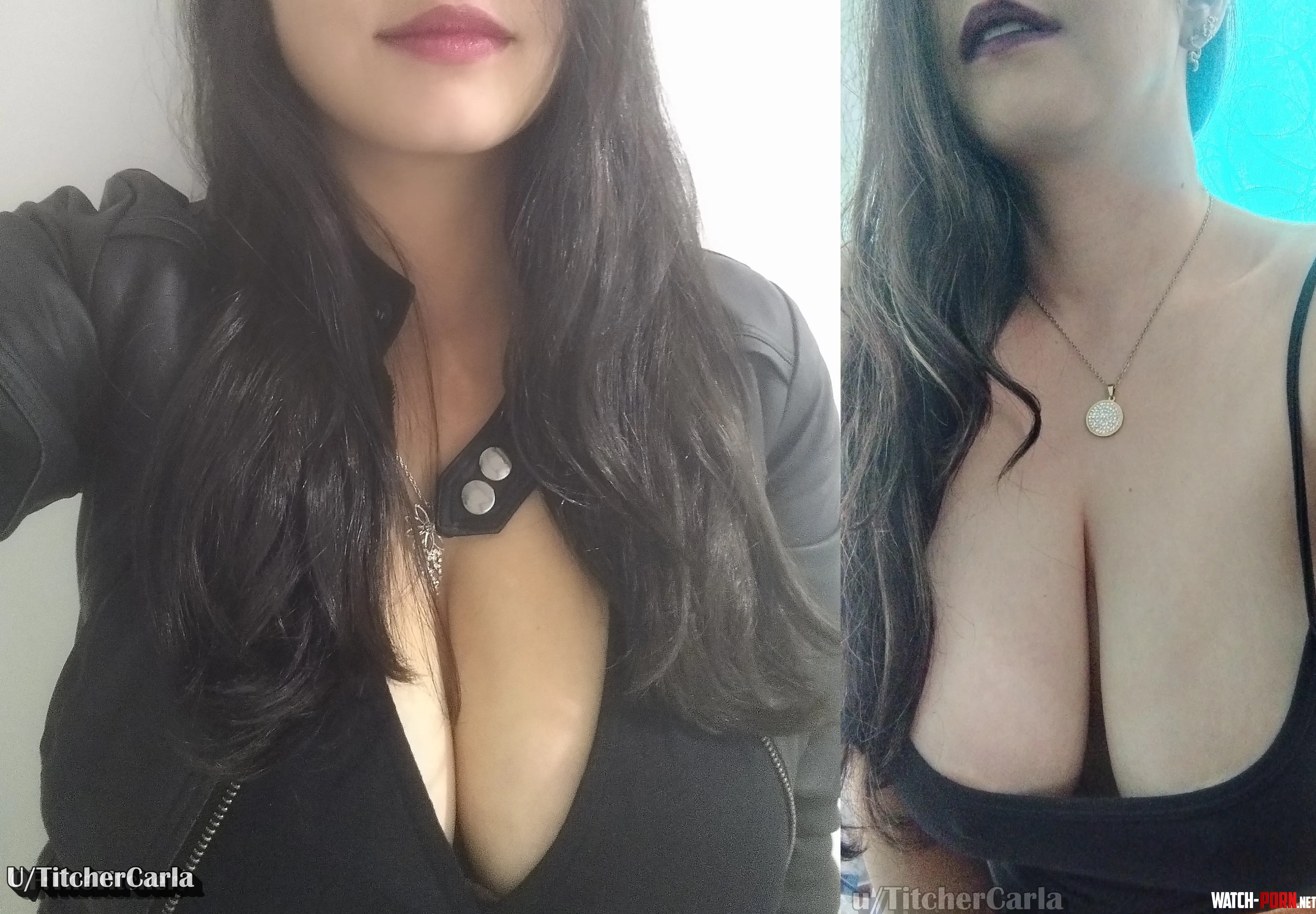 This colombian needs help choosing her best cleavage by TitcherCarla