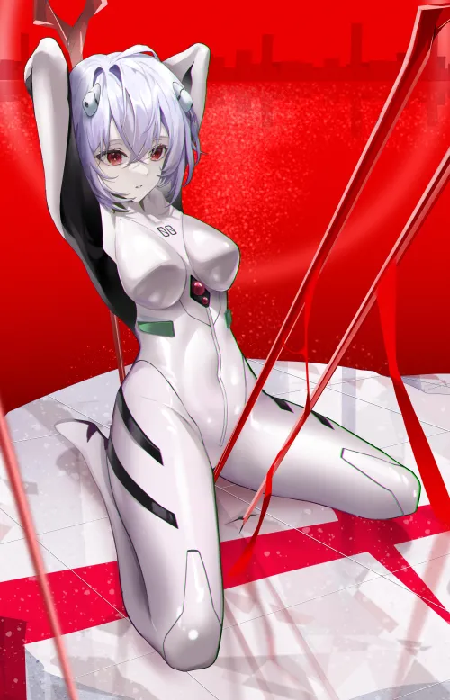 Thumbnail Visual Delight with Rei Ayanami from Evangelion