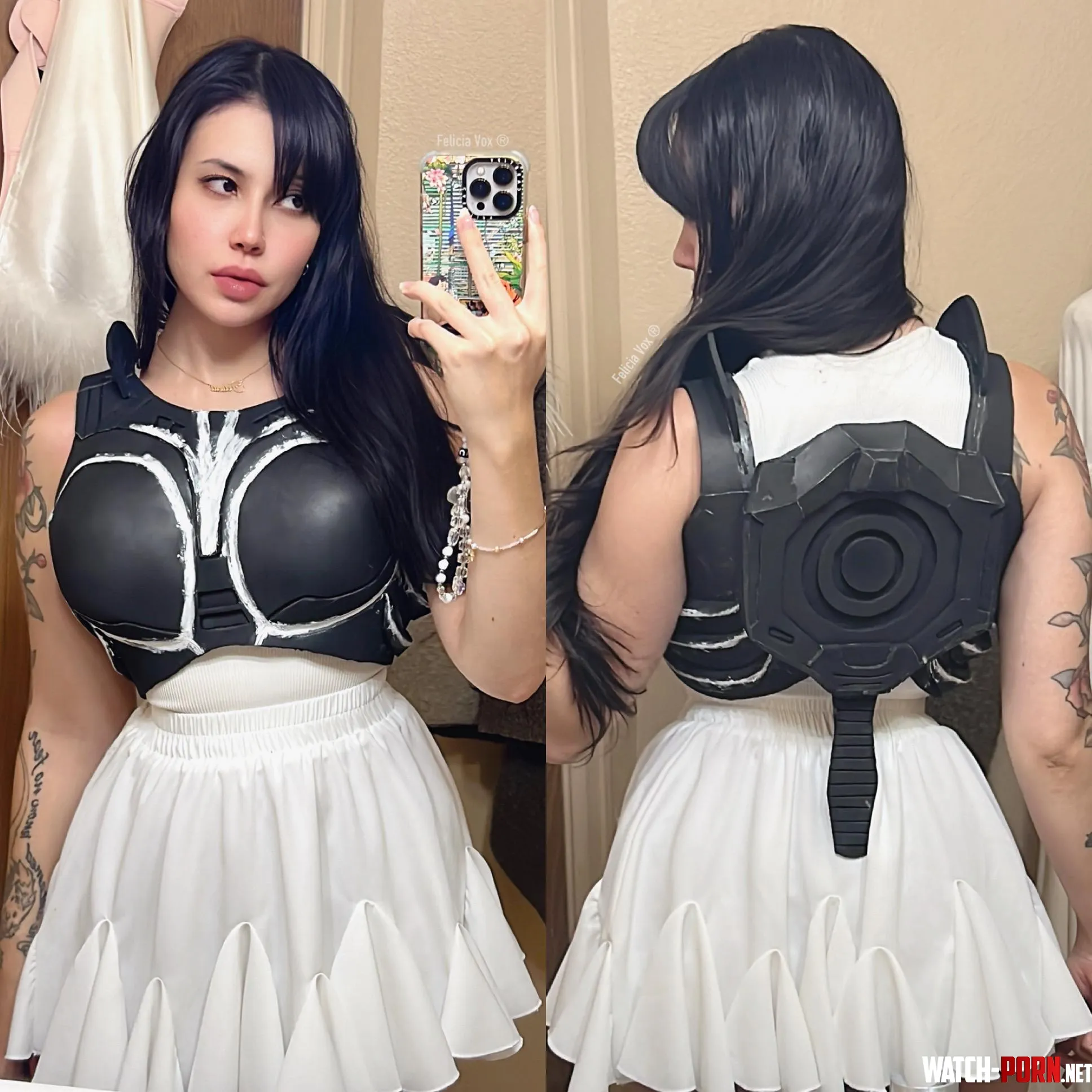 OC WIP of my first foam breastplate by FeliciaVox