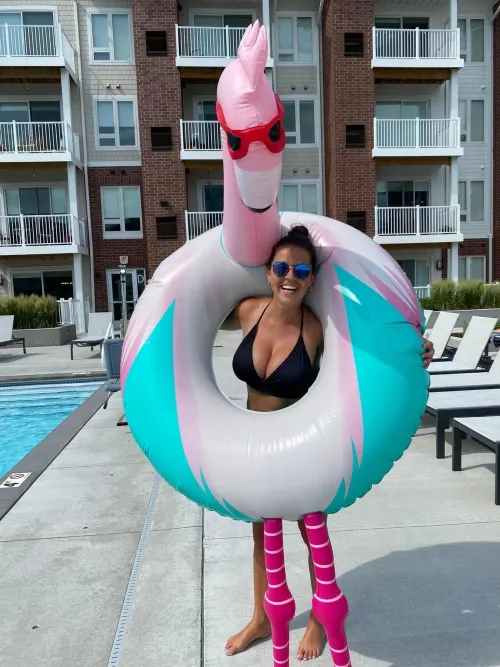 Thumbnail Dive into the World of Big Tatas in Bikinis with Flamingo by hungjohn- in bigtitsinbikinis