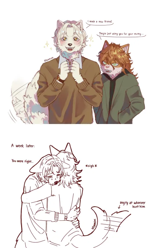 Thumbnail Celebrating Friendship: A Furry Tale by 00pamine