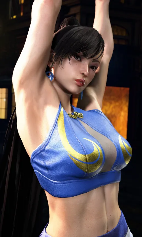 Thumbnail Gaming Icon: ChunLi in Street Fighter 6 | Amugus0657 | Anime Armpits