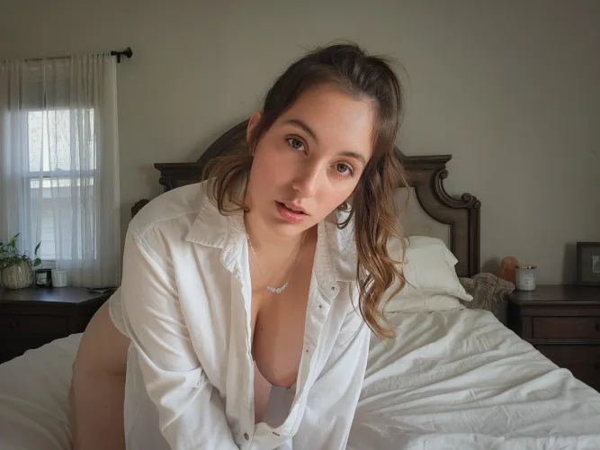 Thumbnail Enticing Downblouse: Tempting You Back to Bed by SophieTheFox7