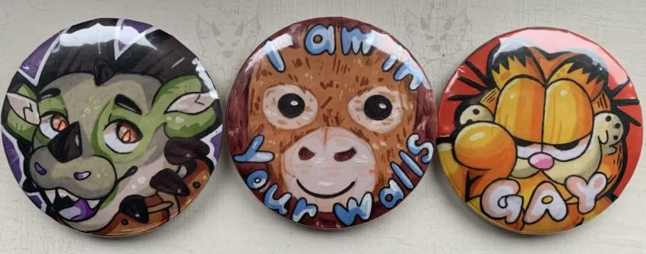 Thumbnail Custom Pin Badges: SigilSuits' Furry Creations Unveiled