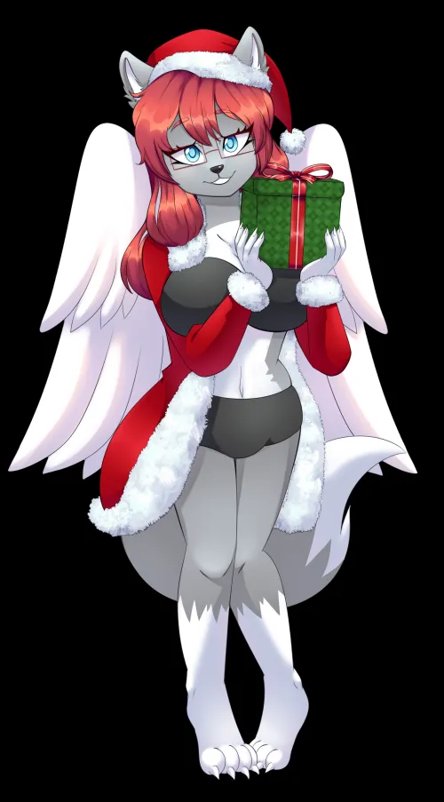 Thumbnail Rosa Christmas Pic by Comixkid5879 in the Furry Category