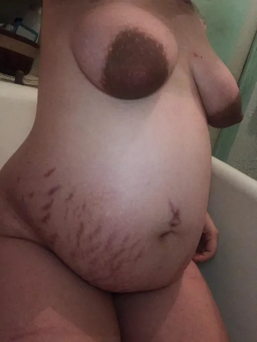 Thumbnail Bath Time Struggles: Needing a Hand | Author: midnightmamaaa | PreggoPorn