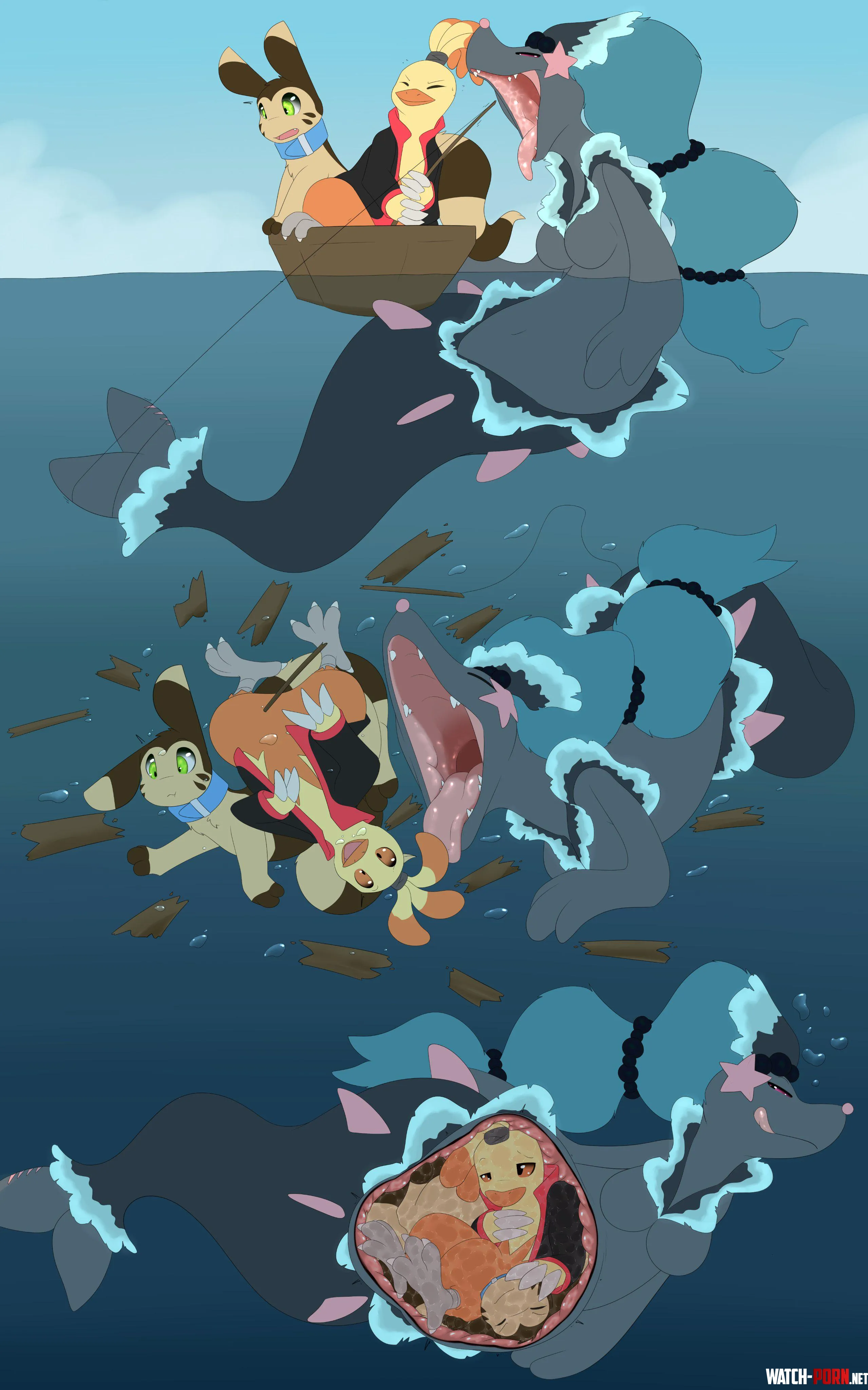 comic Caught themselves some dinner but they became the dinner diorexity by the-demonette