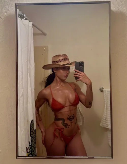 Thumbnail Capturing Moments: 'Taking Her Bathroom Selfie' by TheSinfulIntrovert in Bikinis Category