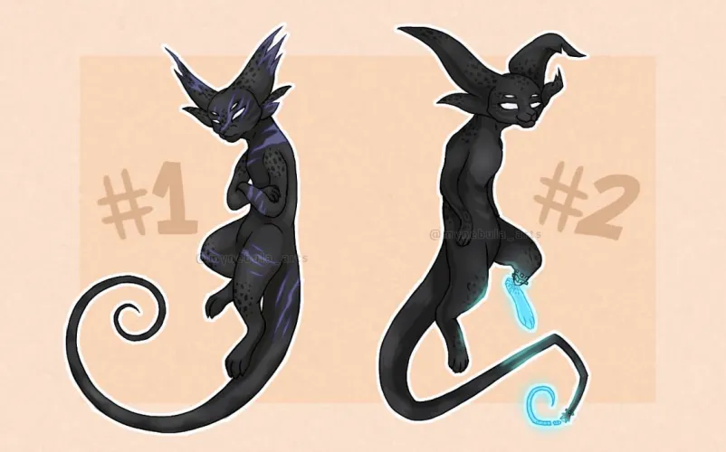 Thumbnail KittenAna_ShowArts Presents OPEN Adoptables of Original Species | Join the Furry Creations