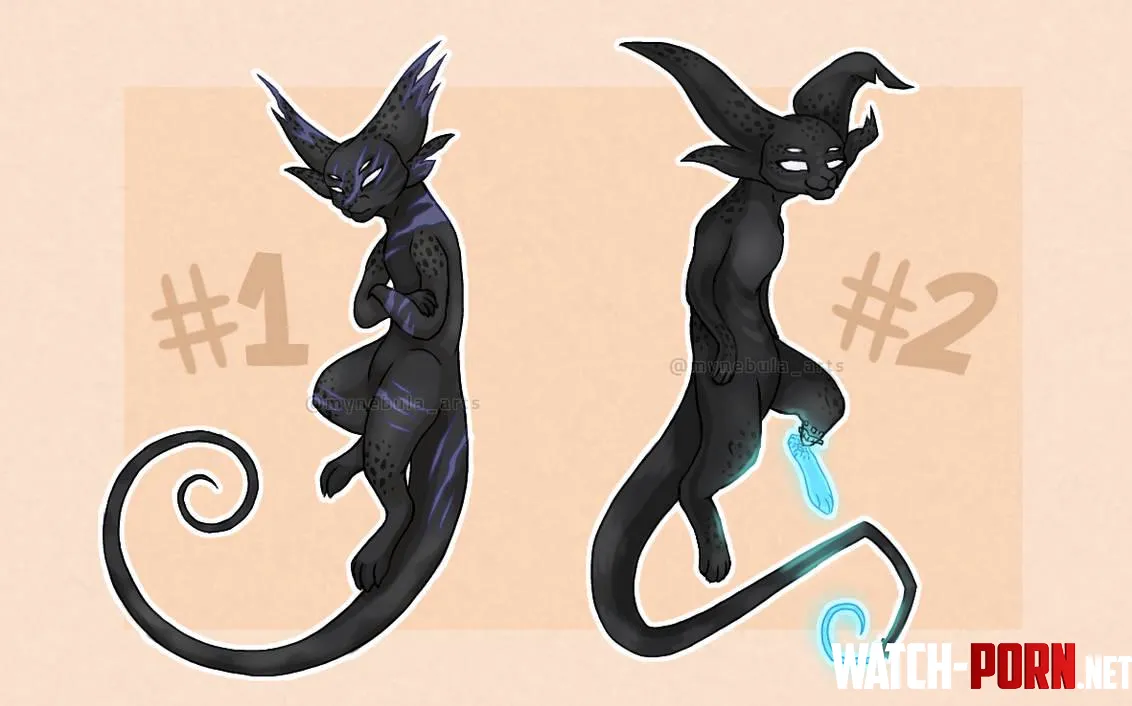 OPEN Adoptables of my Original Species   Only Have the 2 Comment or Send me a Message for more Info  by KittenAna_ShowArts