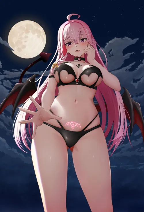 Thumbnail RainDMask Invites You to Join the Devil at Night in Ecchi