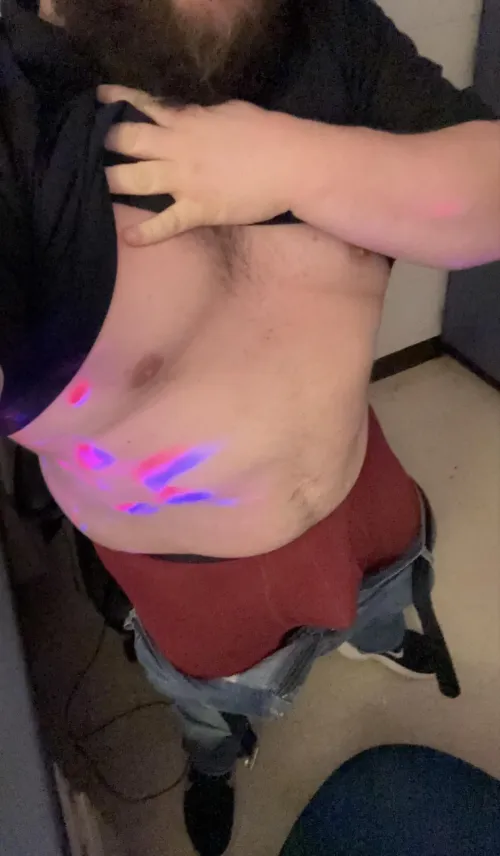 Thumbnail Teacher Bulge: DadBodNextDoorX's Provocative Display at 33