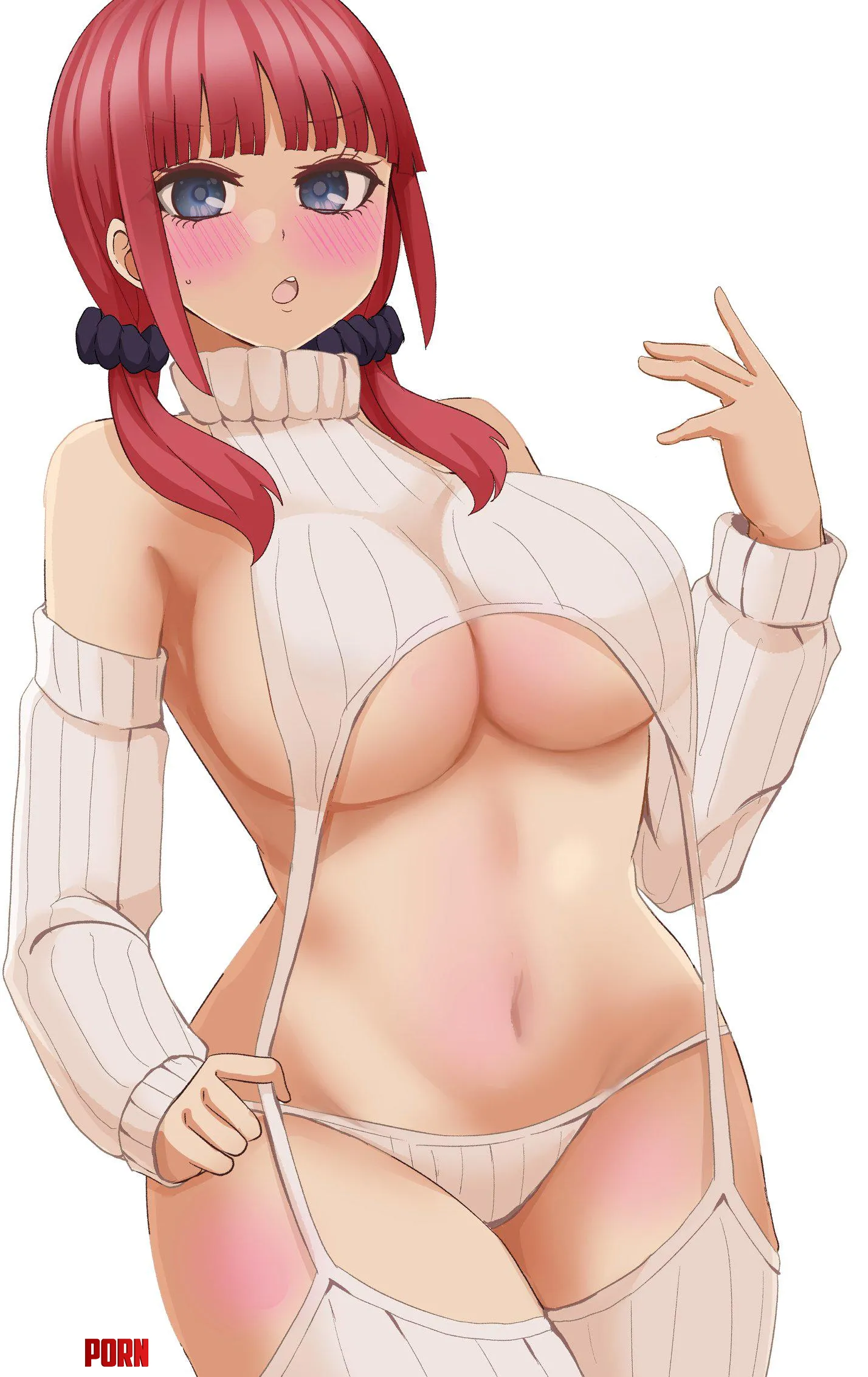 Nino Nakano Showing Off Her Body In Lingerie Quintessential Quintuplets by Csxc