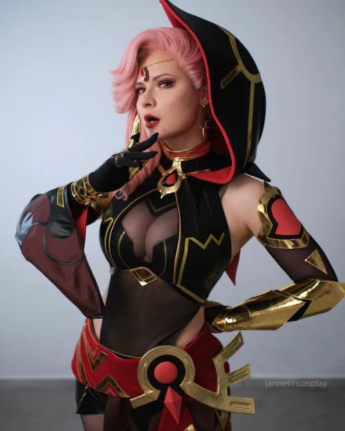 Thumbnail JannetIncosplay Excites with Babel Genshin Impact Cosplay