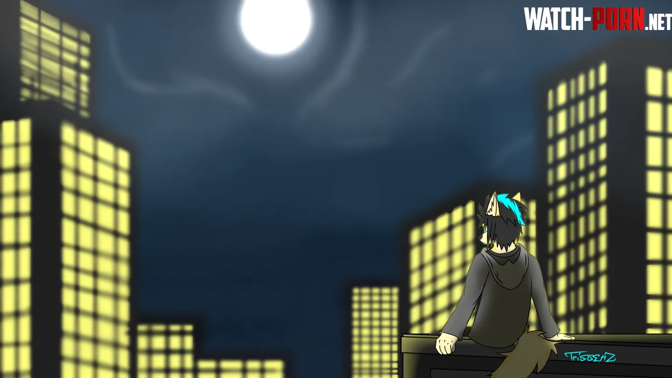 Night city Art by me by TriggerZGaming