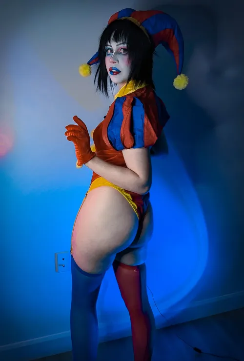 Thumbnail Cosplaybutts: Pomni by yersinia6