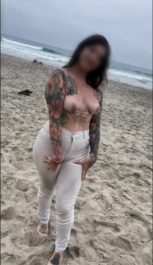 Thumbnail Topless at the Beach | Thicccthighs69 | Topless