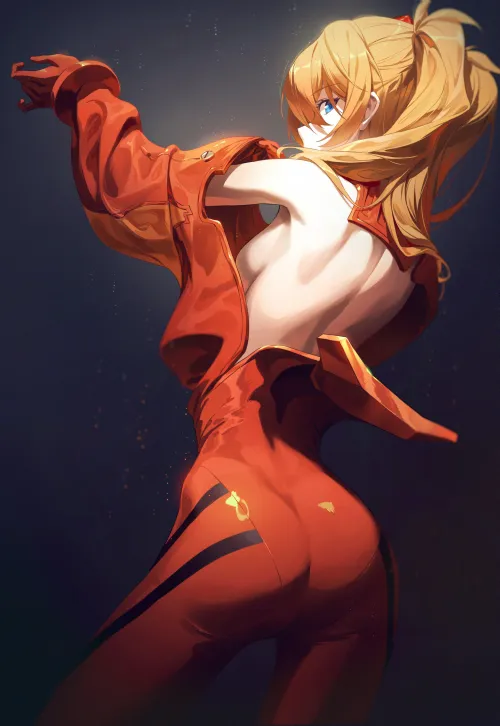 Thumbnail CheetahSperm18 Features Asuka Evangelion in animebodysuits Collection