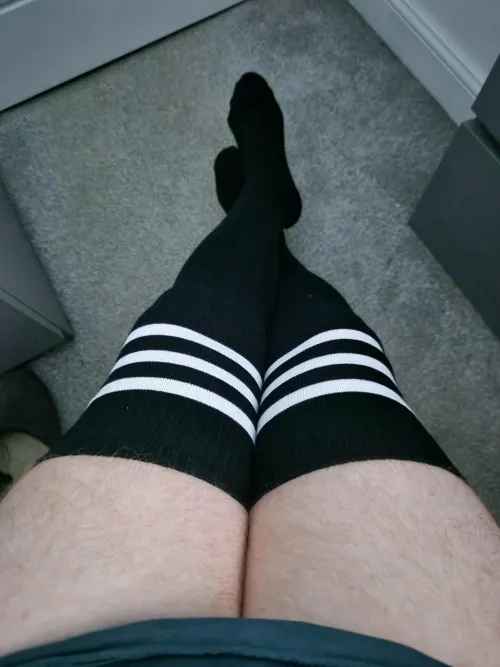 Thumbnail First Thigh Highs Experience - Exciting femboy Journey