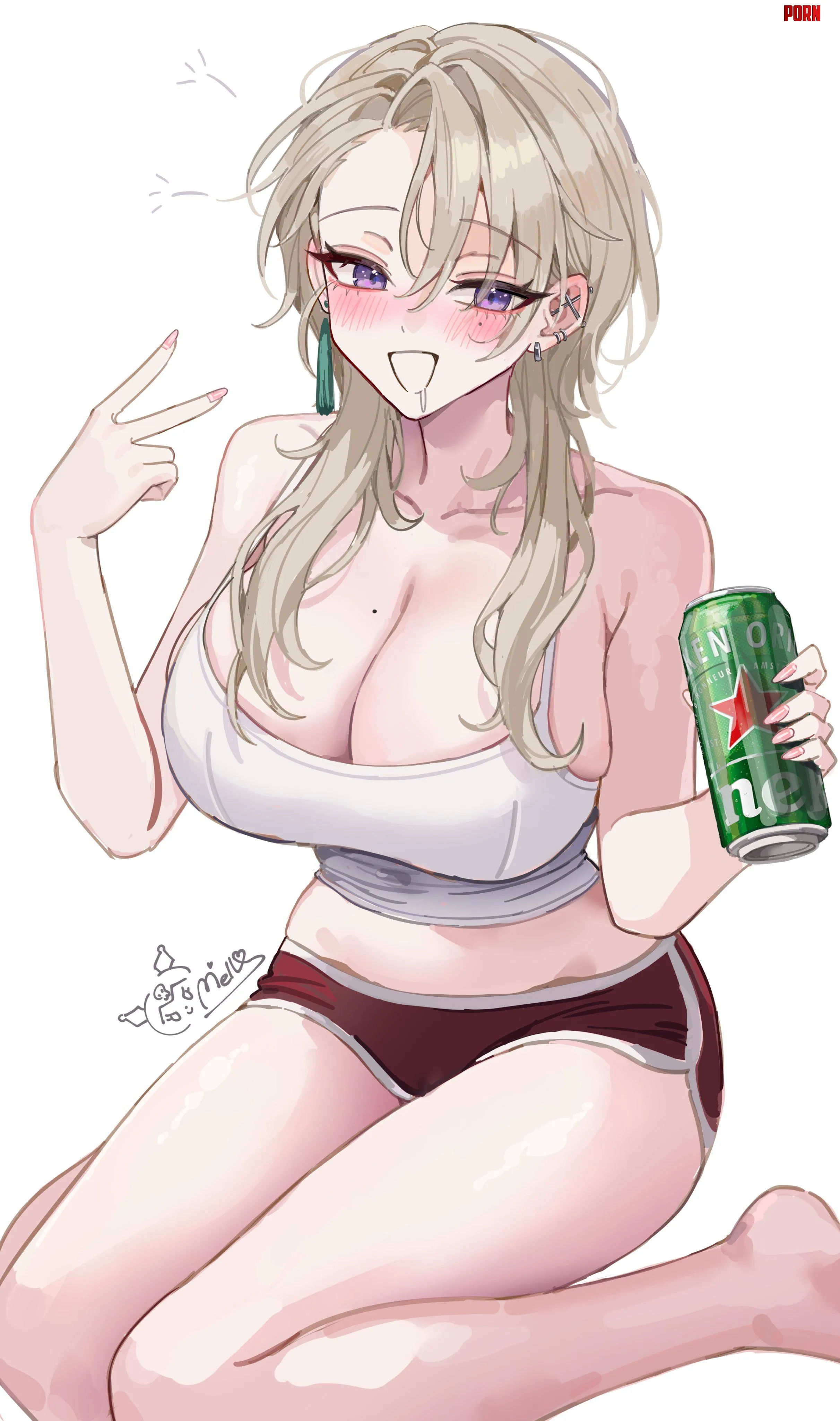 Cracking Open a Heineken  by CheetahSperm18