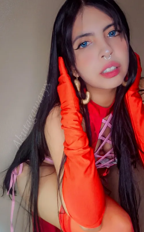 Thumbnail Seductive Cosplay: Boa Hancock by Akutagawaryx