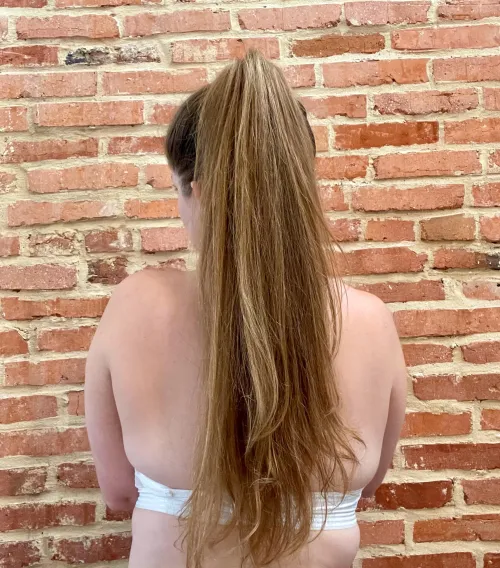 Thumbnail Playful Ponytail: KatieTK's Tempting Invitation | Ponytails