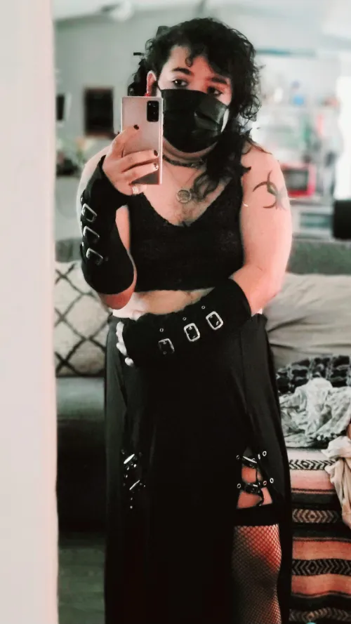 Thumbnail Lionwhyte666: Goth Femboy Aesthetics Explored with Style and Boldness