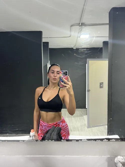 Thumbnail Post-Cardio Glow: Unveiling the Aftermath by aimee_bby | croptopgirls