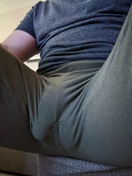 Thumbnail Joggers Embracing Curves: A Bulge Showcase | brantblue