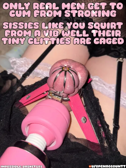 Thumbnail Sensual Strokes for Caged Clitties: Insights from sissycaptions | OpenAccountt