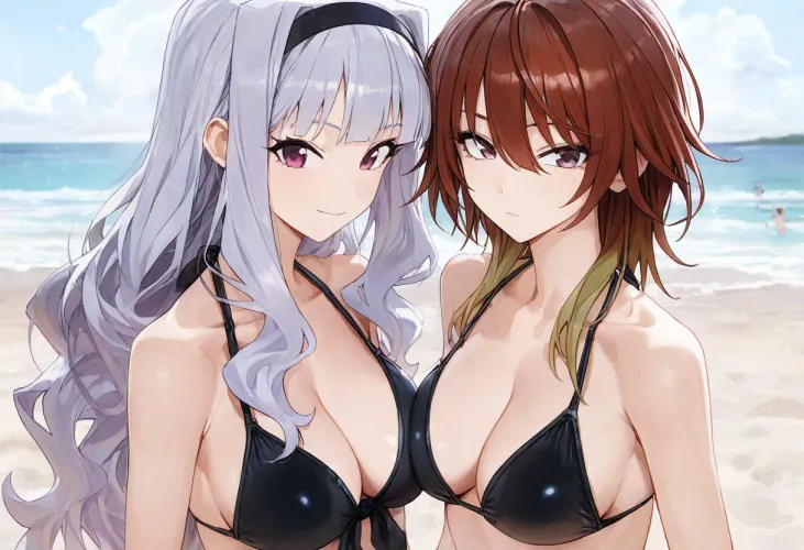 Thumbnail Experience Idolmaster's Takane & Mikoto by CheetahSperm18 - Dive into OppaiLove