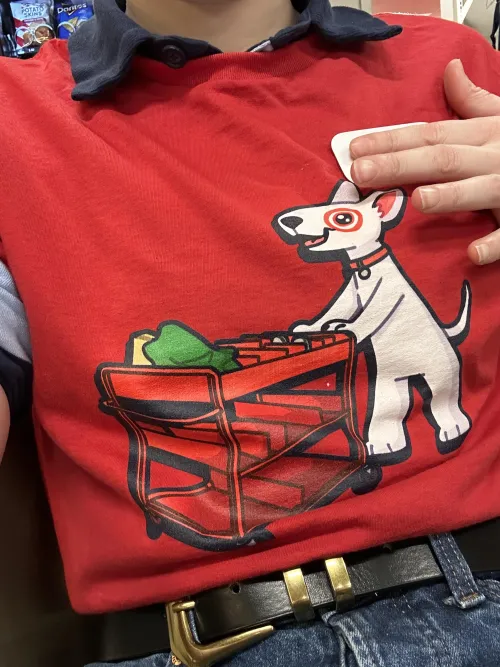 Thumbnail Target Employee Designs: rosefloofykitty's Creative Furry Shirt