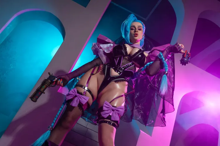 Thumbnail Shadory_cos Invites You to Jinx Bride Ver Shadory | Rule34LoL Fantasy