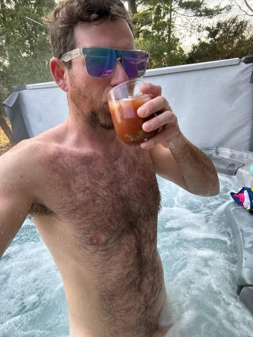 Thumbnail Sunday Morning Nudity with Bloody Mary | midwestmate