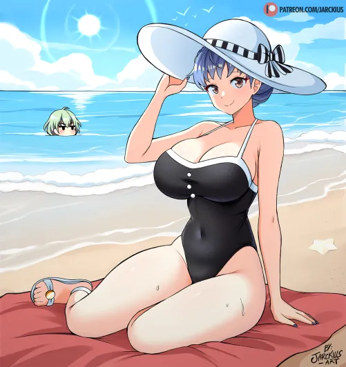 Thumbnail Exclusive: Byleth spotted Marianne Fire Emblem by Terran117 in swimsuithentai