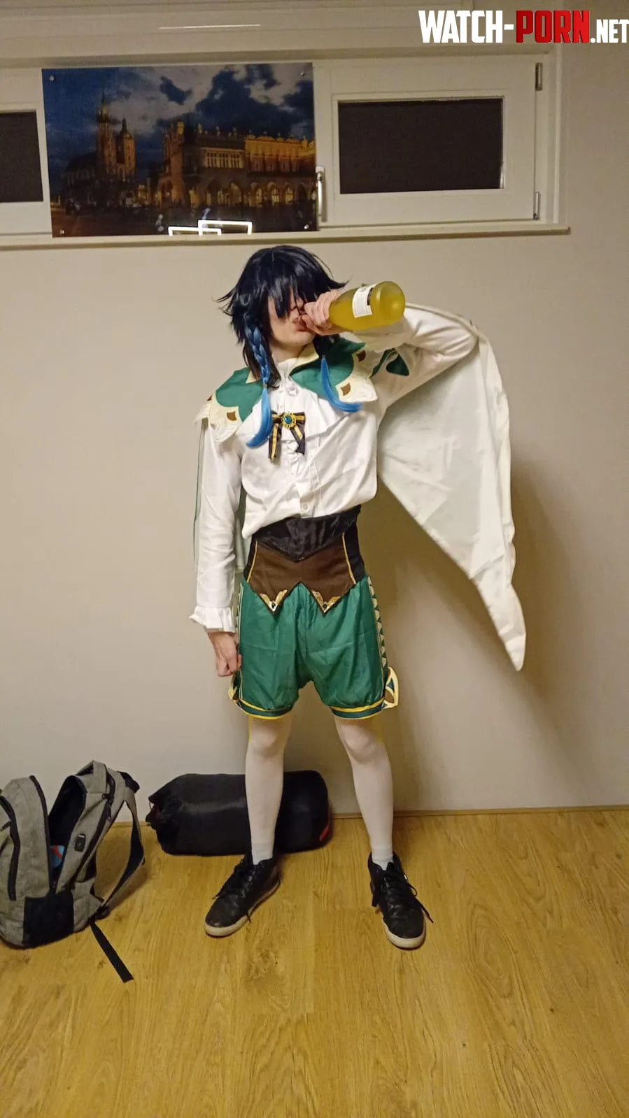 Lore accurate Venti I forgot to place my wig on properly by Fyouphoenix