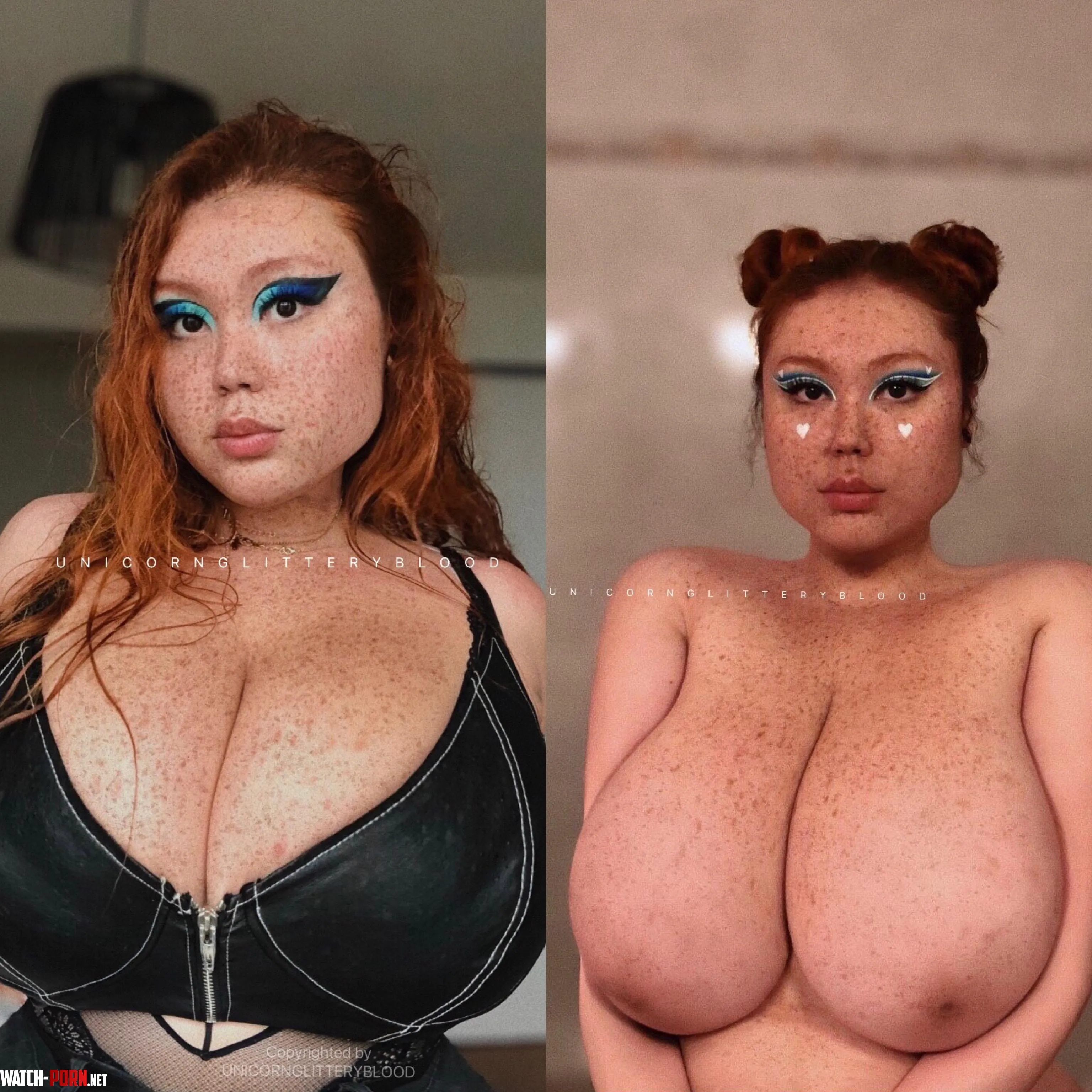 OC what people see irl vs reddit what do you prefer by Unicornglitteryblood