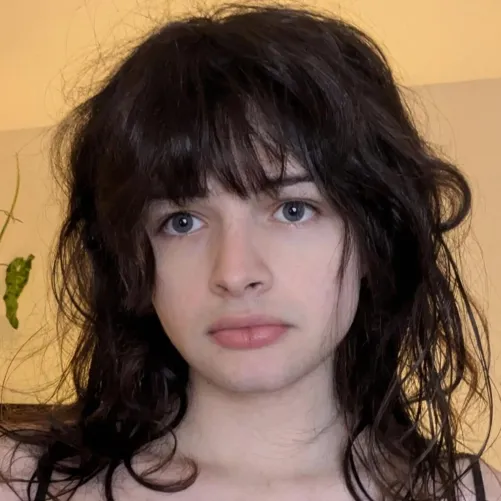 Thumbnail Bangs Transformation - Stylish Update in Femboy Fashion