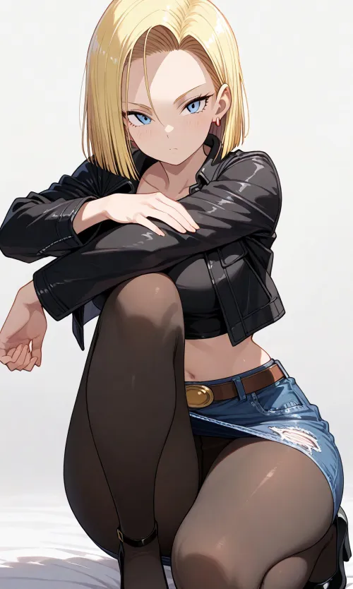 Thumbnail Discover Android 18's Allure | by CheetahSperm18 | Thighdeology Category