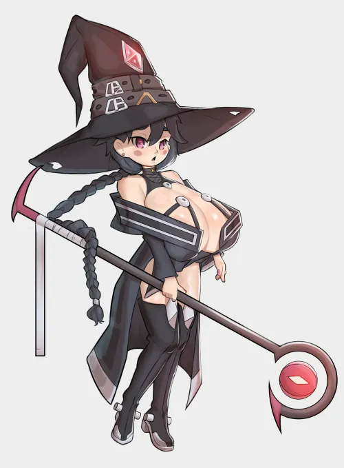 Thumbnail NozesDnv Unleashes Witch OC in the World of Ecchi Art