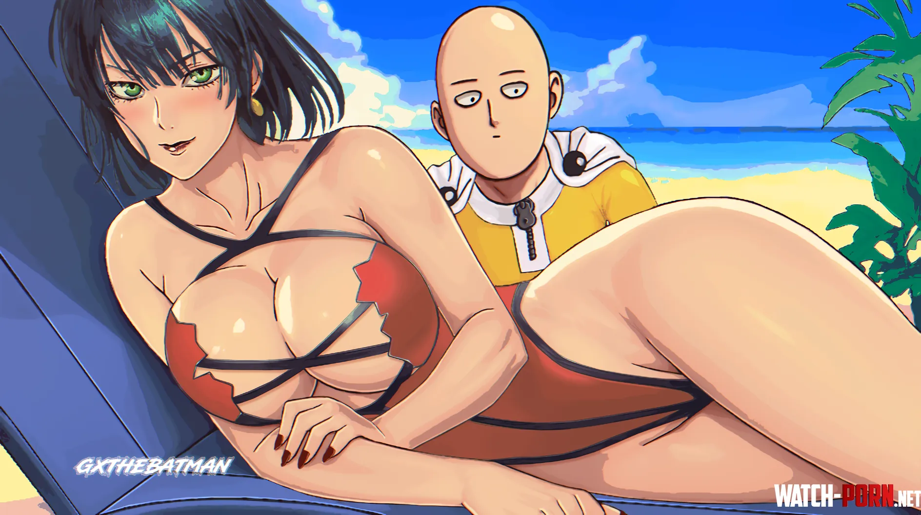 Fubuki and Saitama One Punch Man by GxTheBatmanYouTube