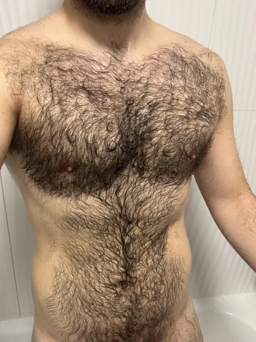 Thumbnail Enjoying Wet Fur Sensations in insanelyhairymen Realm by Open_Aside9667