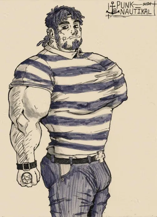 Thumbnail Punk_nautikal Presents: MuscledUp Man in Polo Finest OC in Baramanga