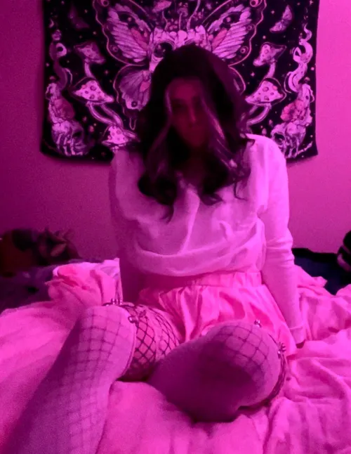 Thumbnail Femboy Fashionista: Embracing the Delight of Pink with BellaBunnyBoy