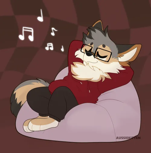 Thumbnail Aussie_Kitten_'s Foxxo Jammin Chibi Prize Delight for Furry Fans