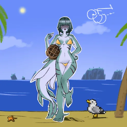 Thumbnail Delving into Terraria's Monster Girls | Dive into NyaNyaInugami's Art