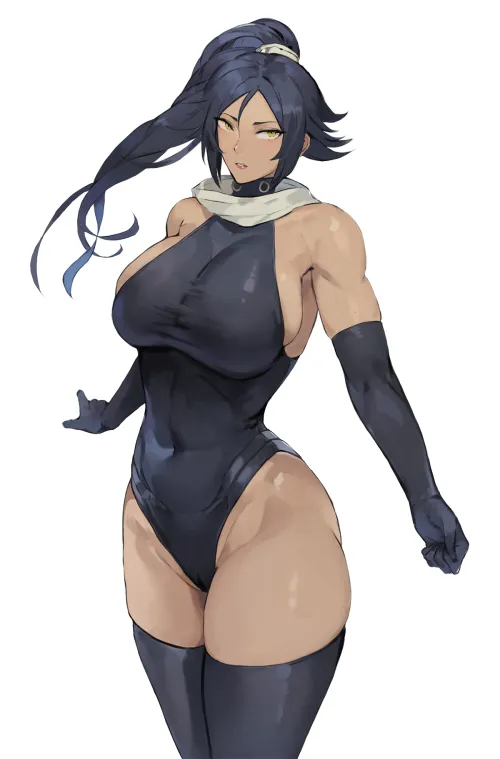 Thumbnail Yoruichi Shihoin Bleach: Anime Bodysuit Delight